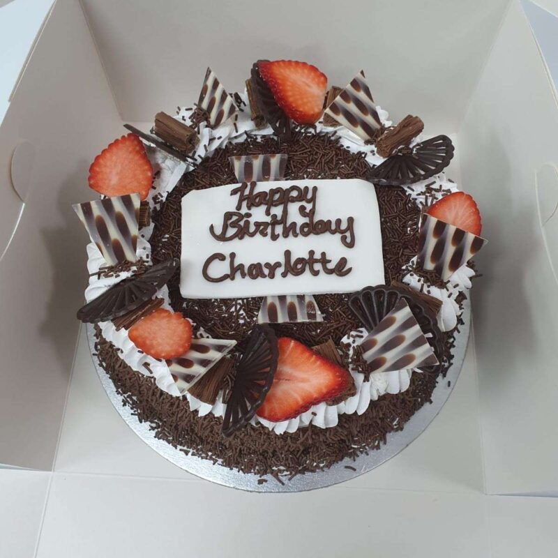 Chocolate Sprinkle loaded cake