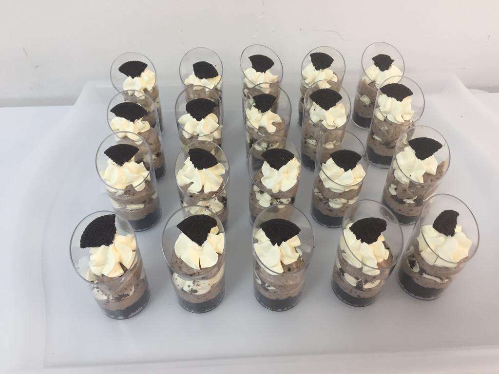 Oreo cheese cups tray