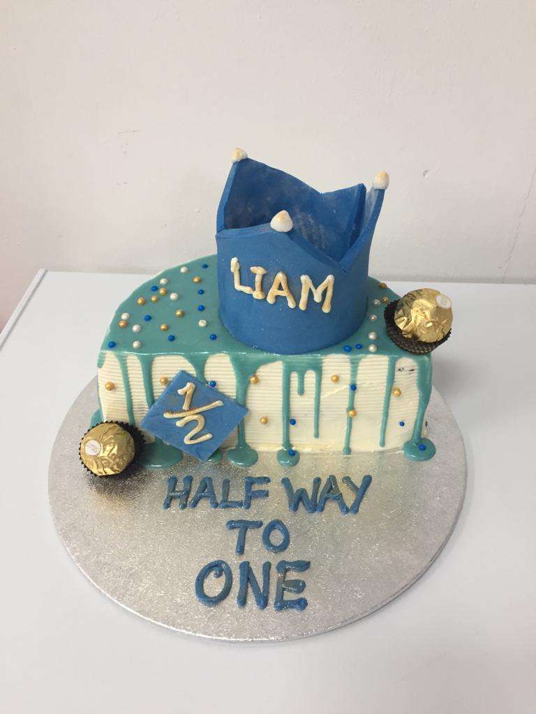 HALF BIRTHDAY CAKE , NOVELTY -10