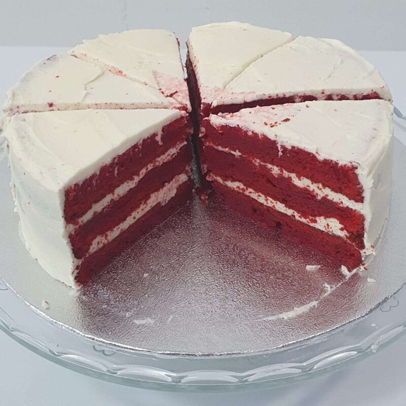 red velvet slices