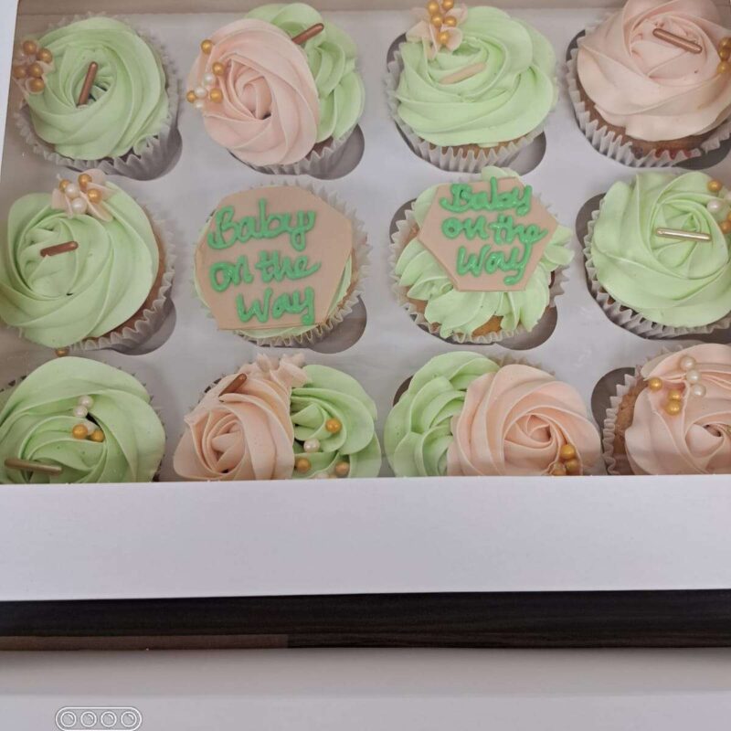 Personalised cup cakes