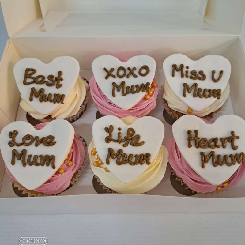 Personalised cup cakes