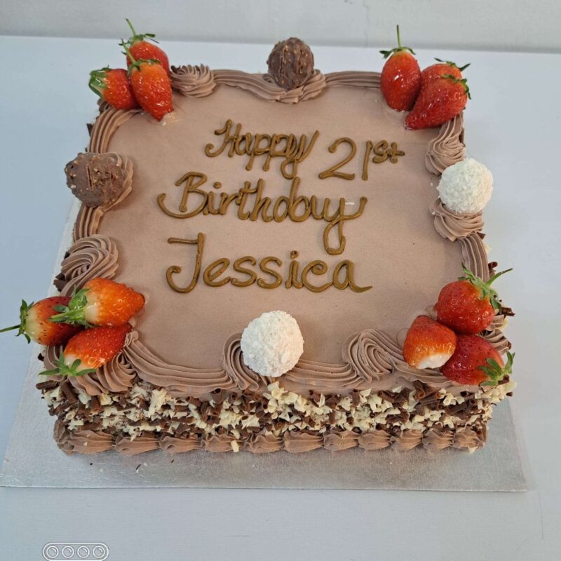 Strawberry Chocolate Cream  10"