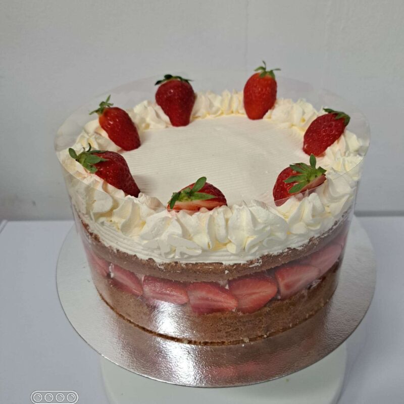 Strawberry filled  8"