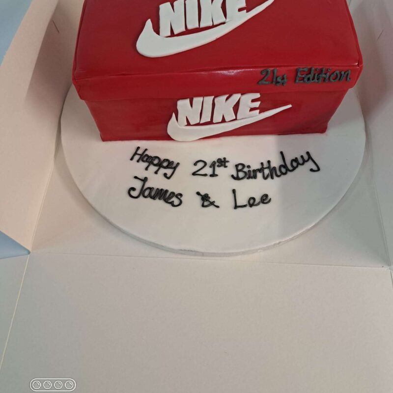 Nike Logo cake-Corporate cake