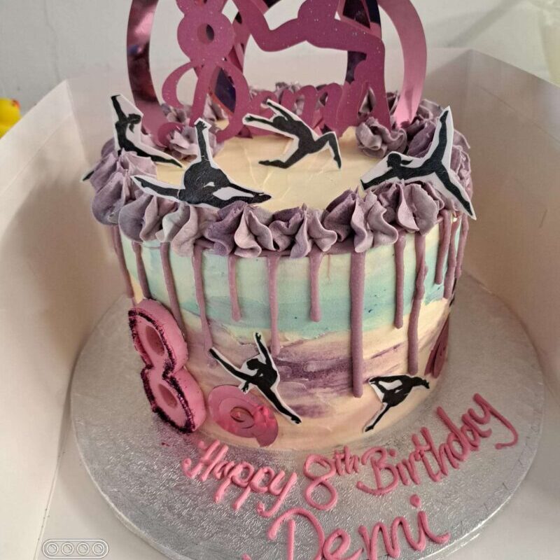 Gymnastics cake