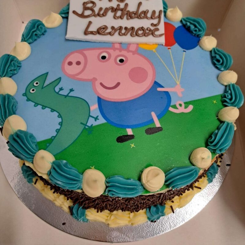 George Photo cake