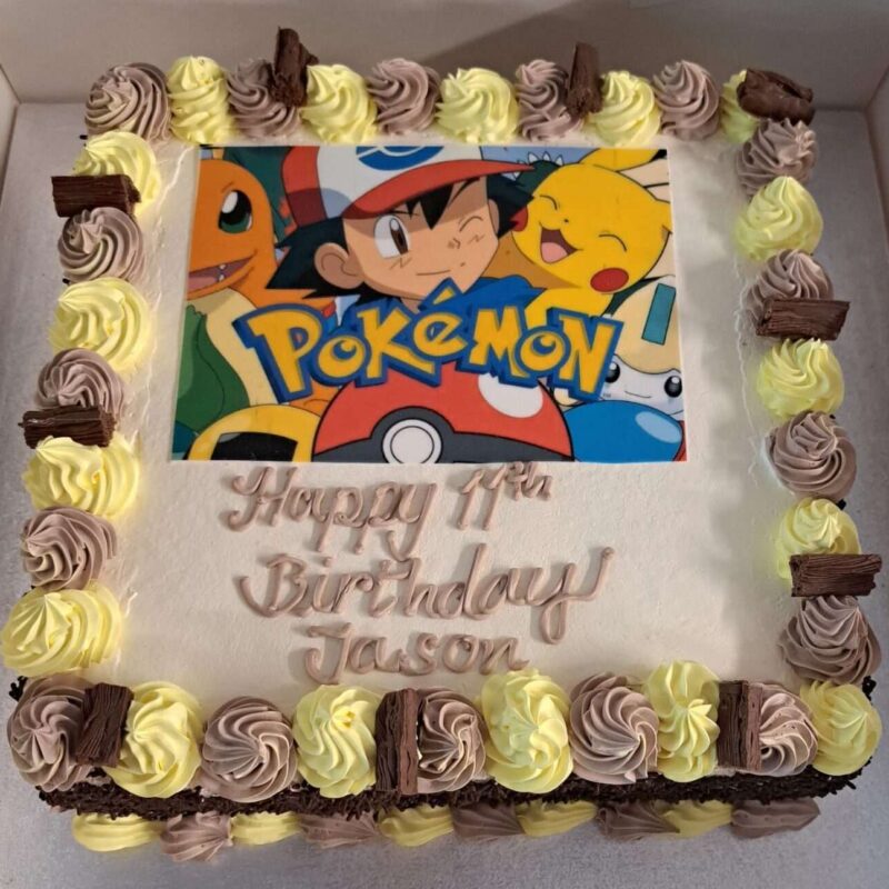 Pokemon Photo  cake
