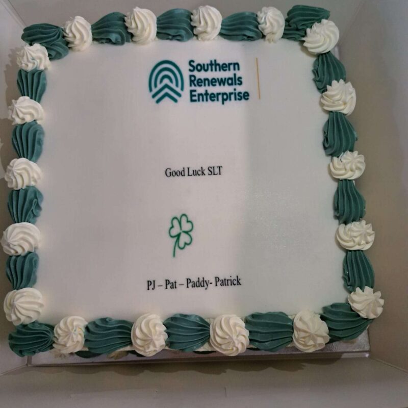 Corporate Logo Cake