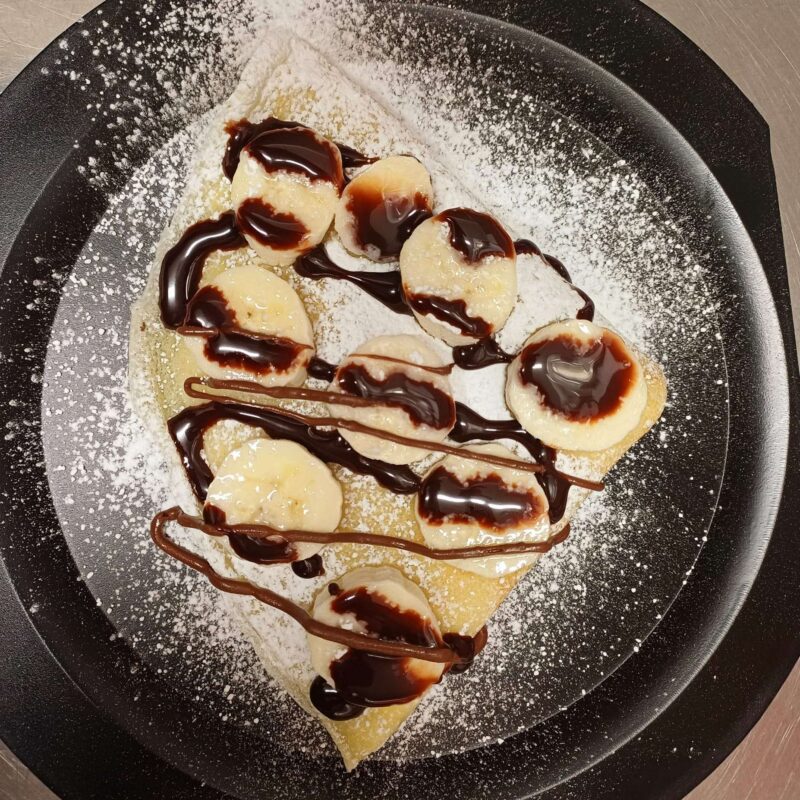 Banana crepe