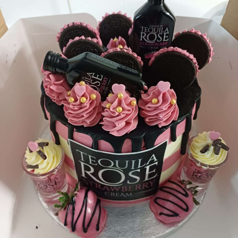 Tequila cake