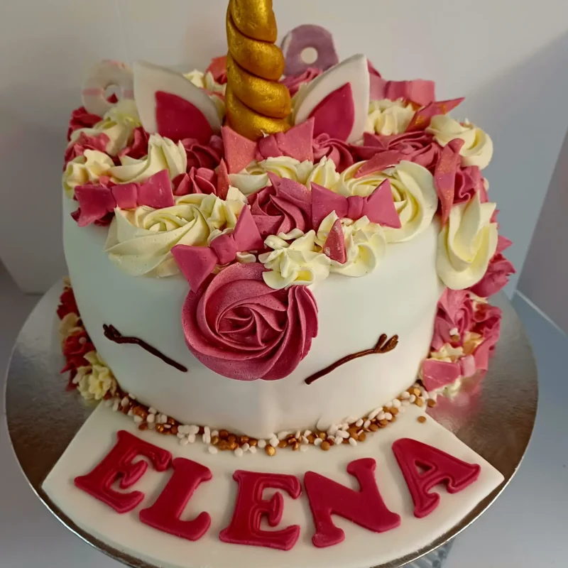 Unicorn Shape Cake