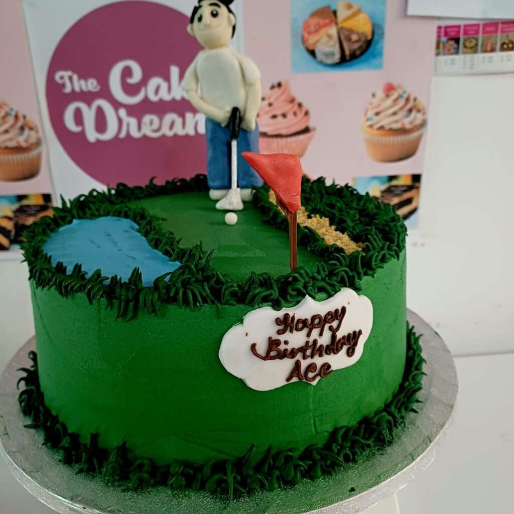 Golf Theme Cake
