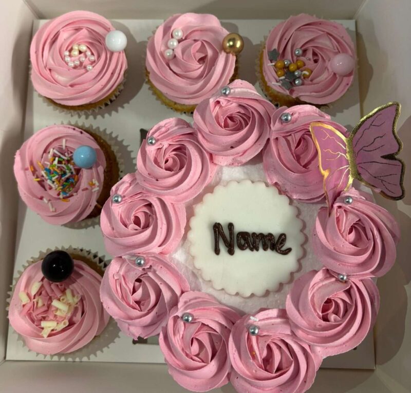 Pink Bento Cake Box