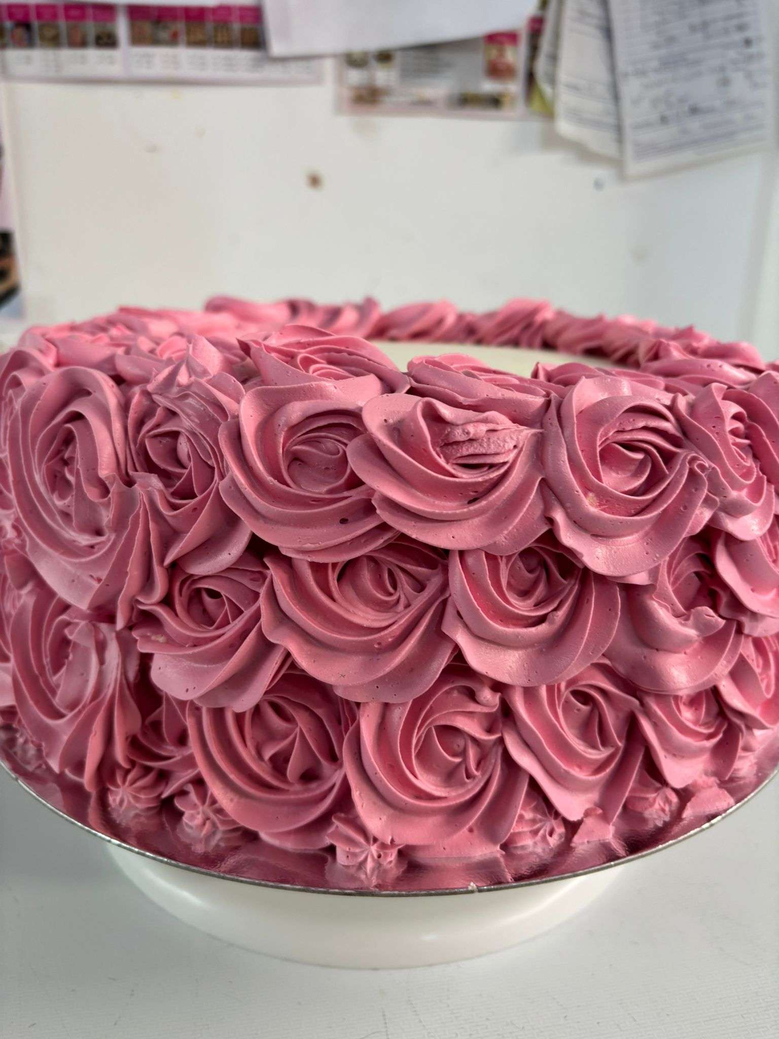 Pink Rose Bunch Cak-1 - Image 2