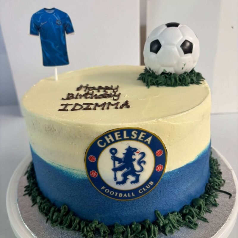 Stunning Chelsea Logo & Shirt Cake